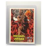 Michael Jordan 1997 Hoops League Leader