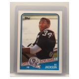 Bo Jackson 1988 Topps Super Rookie