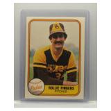 Rollie Fingers 1981 Fleer
