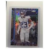 Kevin Winston 2025 Topps Chrome Black Explosion RC