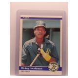 Rickey Henderson 1984 Fleer