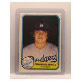 Fernando Valenzuela 1981 Fleer Rookie
