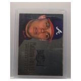 Chipper Jones 1996 Metal Universe Platinum...
