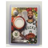 Damian Lillard 2025 Topps Holiday Patch
