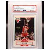 Michael ordan 1990 Fleer PSA 6