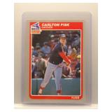 Carlton Fisk 1985 Fleer