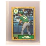 Mark McGwire 1987 Topps