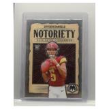 Jayden Daniels 2024 Mosaic Notoriety Rookie