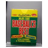 1988 Fleer Limited Edition Baseball Best Set