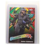 Junior Caminero 2025 Topps Chrome Future Stars