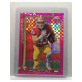 Christian McCaffrey 2025 Topps Chrome Pink...