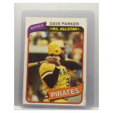 Dave Parker 1980 Topps All-Star