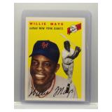 Willie Mays 1954 Topps Reprint
