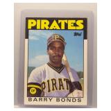 Barry Bonds 1986 Topps Traded