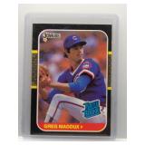 Greg Maddux 1987 Donruss Rookie