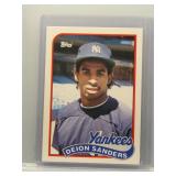 Deion Sanders 1989 Topps Traded Rookie