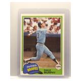 Dale Murphy 1981 Topps
