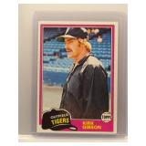 Kirk Gibson 1981 Topps