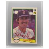 Rick Miller 1982 Donruss Auto