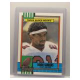 Deion Sanders 1990 Topps Super Rookie