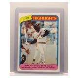 Willie McCovey 1980 Topps Highlights