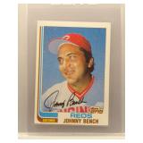 Johnny Bench 1982 Topps