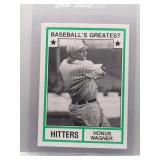 Honus Wagner 1982 TCMA Baseball's Greatest