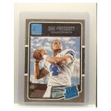 Dak Prescott 2016 Donruss Rookie