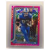 Sam LaPorta 2025 Topps Chrome Pink X-Fractor
