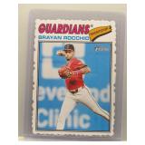 Brayan Rocchio 2026 Topps Heritage Deckle Edge SP