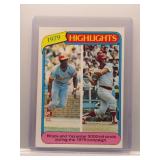 Lou Brock / Carl Yastrzemski 1980 Topps Highlights