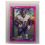 Derrick Henry 2025 Topps Chrome Pink X-Fractor
