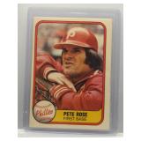 Pete Rose 1981 Fleer