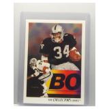 Bo Jackson 1991 Upper Deck Illustrations
