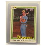 Paul Molitor 1981 Donruss