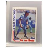 George Brett 1982 Topps In Action