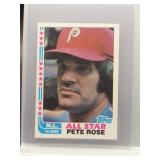 Pete Rose 1982 Topps All-Star
