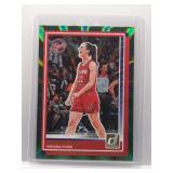 Caitlin Clark 2025 Donruss Green Sunburst