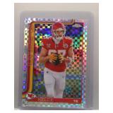 Travis Kelce 2025 Topps Chrome X-Fractor
