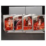 Michael Jordan 1998 Upper Deck Sticker Pack Lot 4