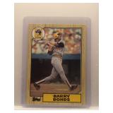 Barry Bonds 1987 Topps Rookie