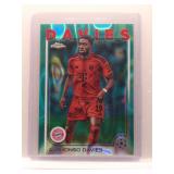 Alphonso Davies 2025 Topps Chrome Aqua Lava /199
