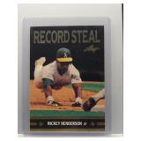 Rickey Henderson 1991 Leaf Record Steal
