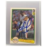 Steve Crawford 1982 Donruss Auto