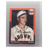 Ned Garver 1951 Browns Auto