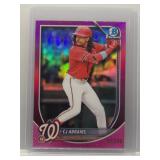 CJ Abrams 2025 Bowman Chrome Pink /299