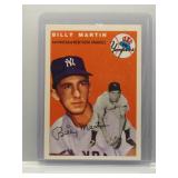 Billy Martin 1954 Topps Reprint