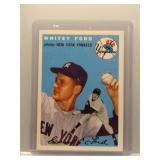 Whitey Ford 1954 Topps Reprint