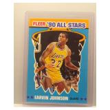 Magic Johnson 1990 Fleer All-Stars