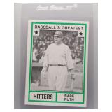 Babe Ruth 1982 TCMA Baseball's Greatest